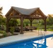 Pergola Bois Brico Depot Charmant 3 Gable Diy Pavilion Integrated Power