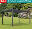 Pergola Bois Brico Depot Nouveau Condate 3x4m Semi Permanent Aluminium Outdoor Gazebo with