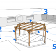 Pergola Bois Frais La Pergola Polygonale Le Guide De Construction Des