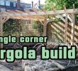 Pergola Bois Génial Pergola Build Triangle Corner Pergola Built with Pressure Treated softwood Timber