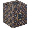 Salon De Jardin Pas Cher Gifi Inspirant Bougie Senteur Douce tonka Pot Verre Motif Rosace Noir