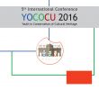 Super U Table De Jardin Best Of 5th International Conference Yococu 2016 Youth In