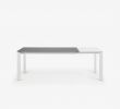 Table Basse Jardin Unique Table Extensible Axis 160 220 Cm Gr¨s Cérame Finition