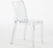 Table Et Chaise De Jardin Pas Cher Frais Design Transparent Plastic Chair Made In Italy for Home