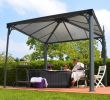 Tonnelle Aluminium Beau Palram Palermo 3000 Gazebo 10 X 10 Ft Gray Bronze