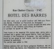 Entre Cours Et Jardin Charmant File Dijon Hotel Des Barres Plaque Information